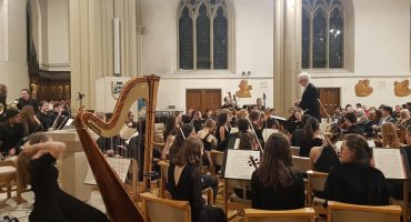 Joshua Quinlan Conductor leads the Northern Philharmonic Orchestra at their 2nd concert