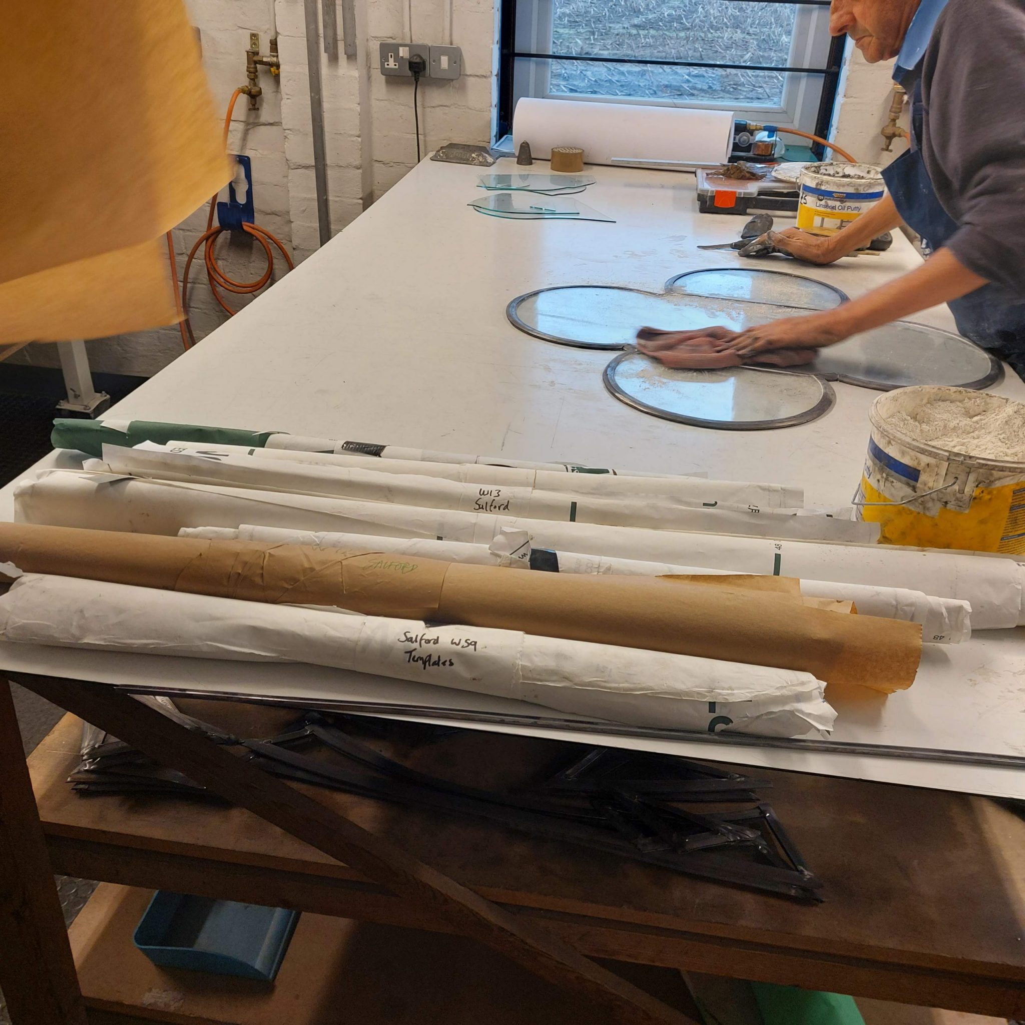 Conservation Experts Work on our New Environmental Protection Glazing