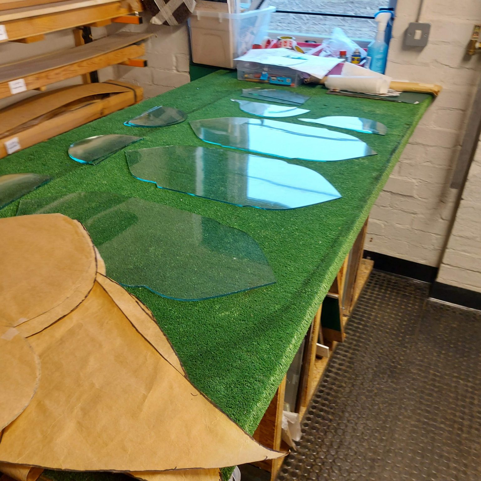 Conservation Experts Work on our New Environmental Protection Glazing